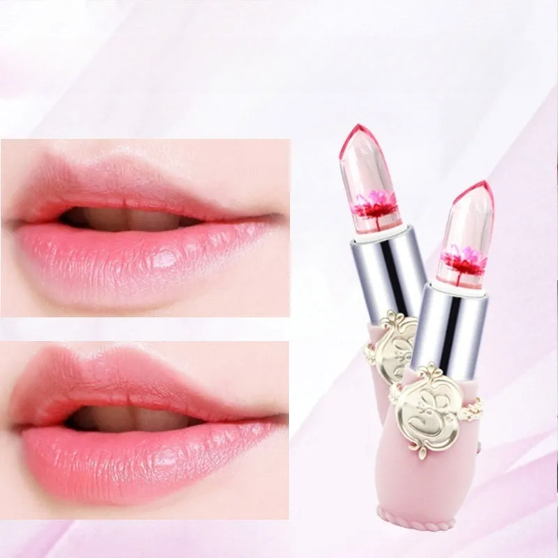 (Pague 3 e leve 6) Batom One Gel Flor Cristal Hidratante de Longa Duração