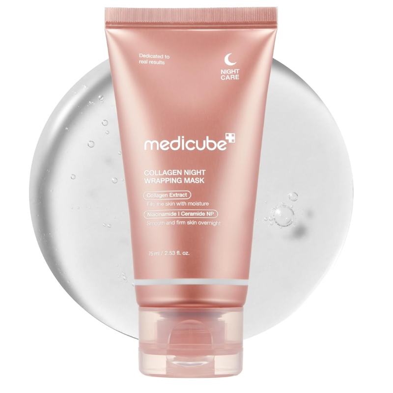 Máscara Facial Noturna de Colágeno Medicube Collagen Night Wrapping Mask