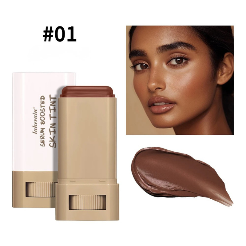 Base Stick Coreana de Colágeno – Efeito Natural Glow com Ácido Hialurônico