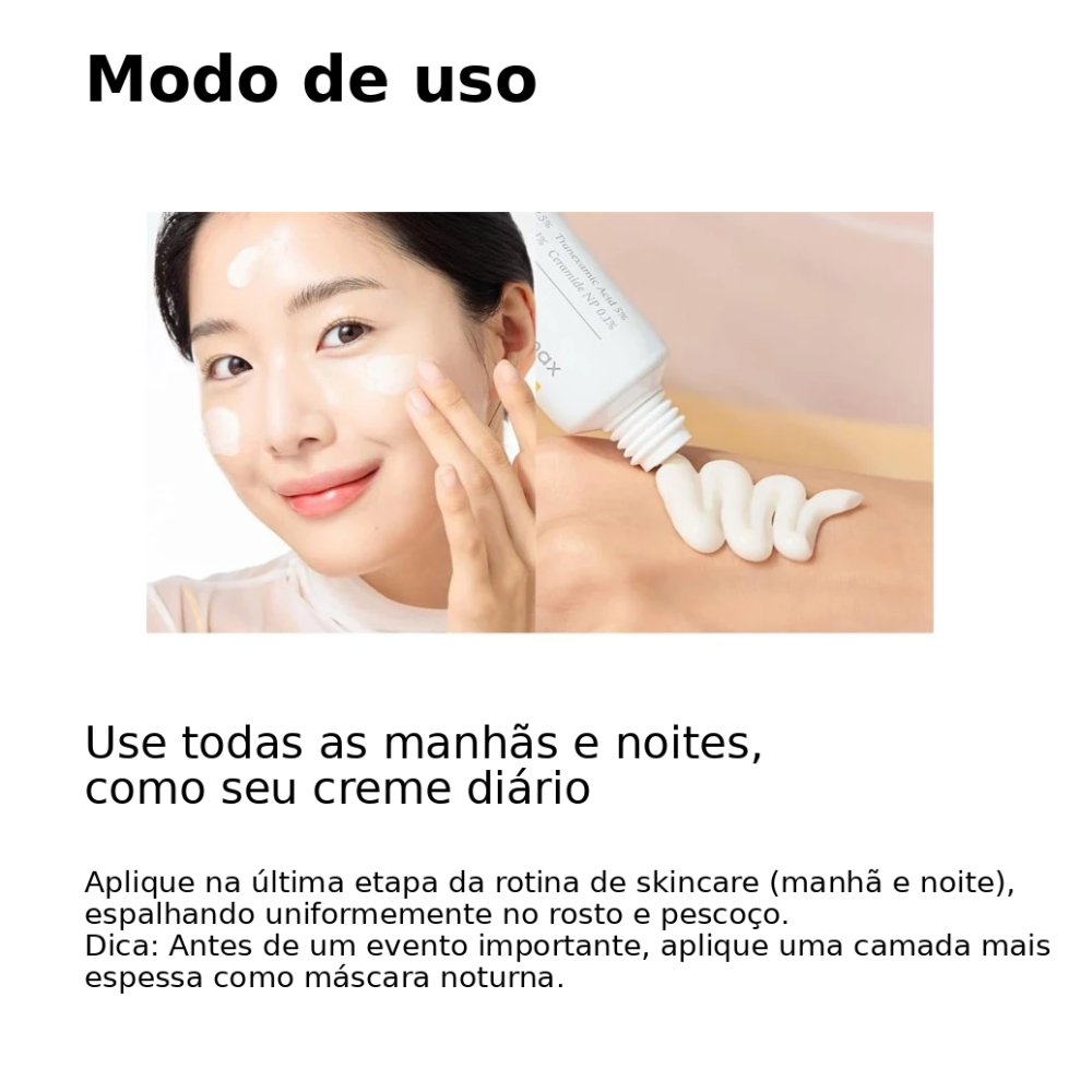 Celimax Pore + Dark Spot Cream 35ml Creme Facial Coreano Glow e Uniformidade
