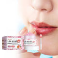 Creme Pêssego Esfoliante Labial Hidratante - Nutre e Repara a Pele Danificada dos Lábios