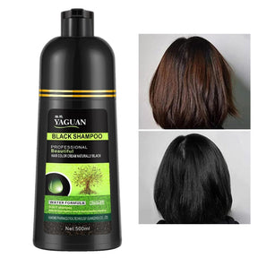 Shampoo Preto 3 em 1 – Coloração Instantânea e Natural (500ml)