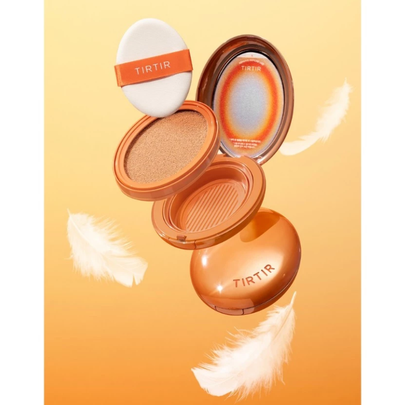 Base Cushion Coreana TIRTIR Mask Fit Aura – Glow Natural e Longa Duração