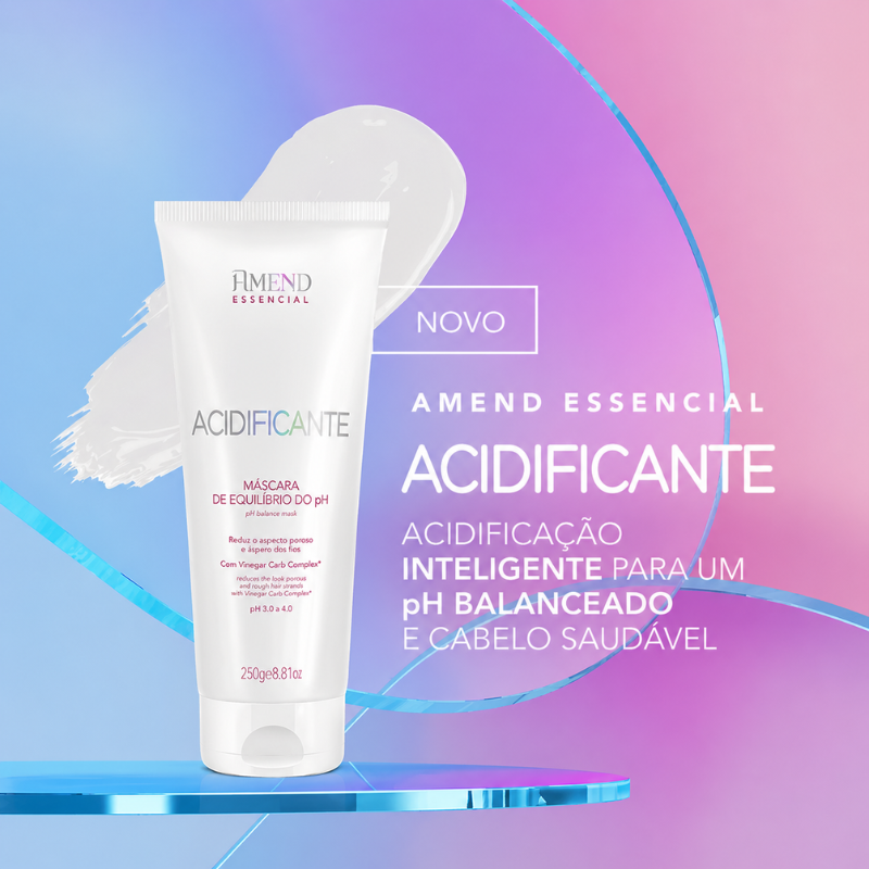 Acidificante Capilar Amend Essencial Máscara Equilíbrio do pH 300g