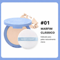 Pó Facial Matte Maycheer – Controle de Oleosidade e Efeito Impecável
