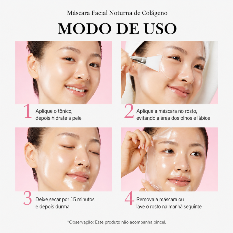 Máscara Facial Noturna de Colágeno Medicube Collagen Night Wrapping Mask