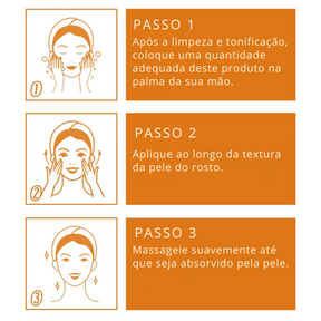 Sérum Clareador e Firmador Vitamina C - Removedor de Rugas e Linhas Finas