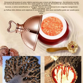 Creme Facial Dragon’s Blood Retinol Placenta Essence – Iluminador Lifting e Firmador