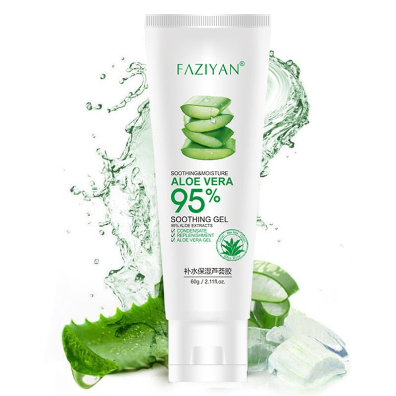Creme facial de hidratação profunda aloé vera