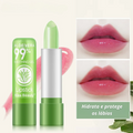 (KIT 4 BATONS + BRINDE EXCLUSIVO) Batom Hidratante De Aloe Vera Anti Envelhecimento Labial De Longa Duração