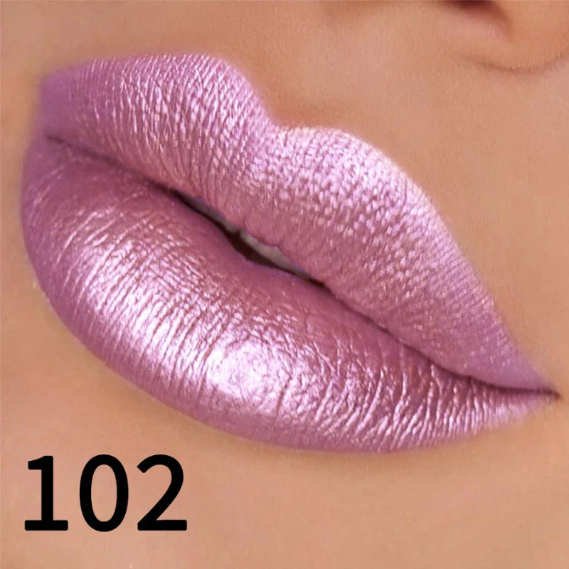 (COMPRE 1 E LEVE 2) Batom Metálico Brilhante com Glitter – Vapor One