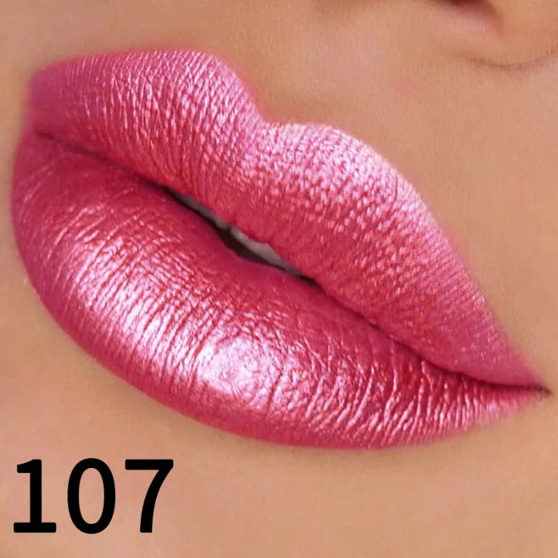 (COMPRE 1 E LEVE 2) Batom Metálico Brilhante com Glitter – Vapor One