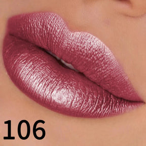 Batom Metálico Brilhante com Glitter – Vapor One