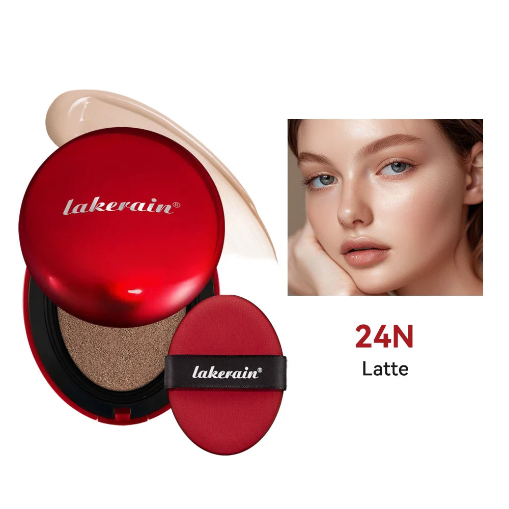 Base Lakerain Cushion Super Fit – Cobertura Impecável com Proteção Solar e Tratamento para a Pele
