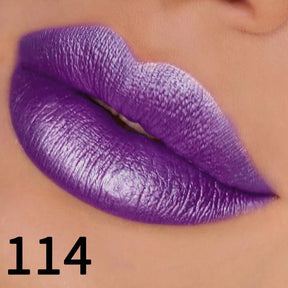 (COMPRE 1 E LEVE 2) Batom Metálico Brilhante com Glitter – Vapor One